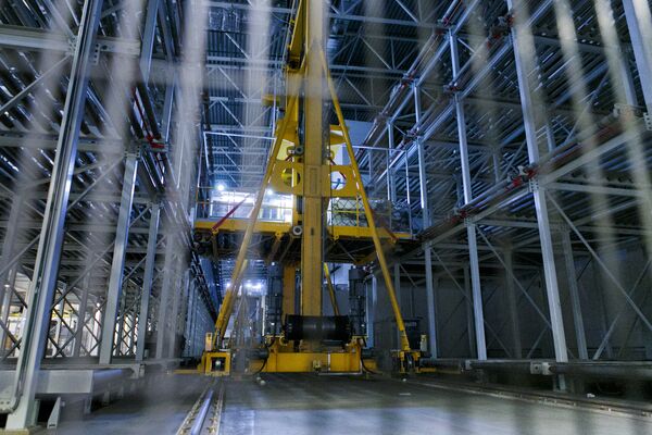 仓库托盘货物处理存放自动系统 - 俄罗斯卫星通讯社
