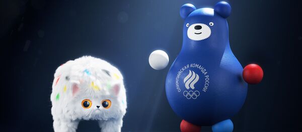 帽子猫和不倒翁熊成为俄罗斯奥运队吉祥物 - 俄罗斯卫星通讯社