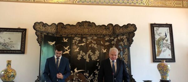 Пресс-конференция посла РФ в КНР Пресс-конференция посла РФ в КНР - 俄罗斯卫星通讯社