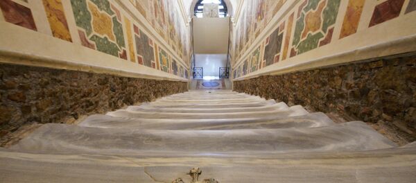 罗马圣阶对游客开放 - 俄罗斯卫星通讯社