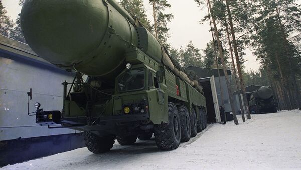 Самоходные ракетные установки, подлежащие уничтожению в соответствии с Договором о ликвидации ракет средней и меньшей дальности  - 俄罗斯卫星通讯社