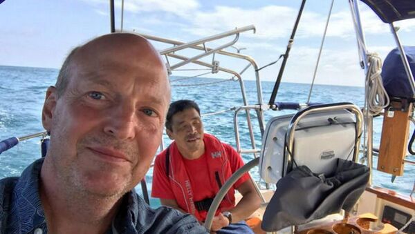 一名失明的日本人乘小艇在世界上第一個橫跨太平洋 - 俄羅斯衛星通訊社