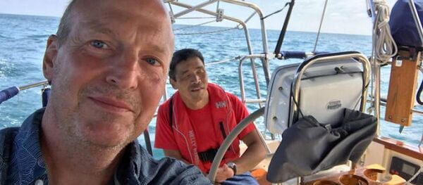 一名失明的日本人乘小艇在世界上第一个横跨太平洋 - 俄罗斯卫星通讯社