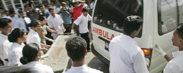 斯里兰卡爆炸造成至少20人死亡,160人受伤。 斯里兰卡爆炸造成至少20人死亡,160人受伤。 - 俄罗斯卫星通讯社