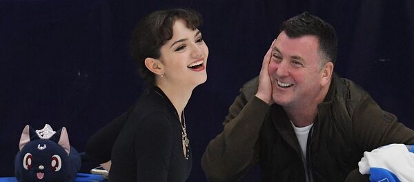 俄罗斯花样滑冰运动员叶夫根尼娅•梅德韦杰娃 - 俄罗斯卫星通讯社