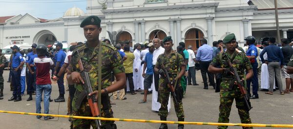 斯里兰卡圣安东尼教堂爆炸瞬间被视频拍到 - 俄罗斯卫星通讯社