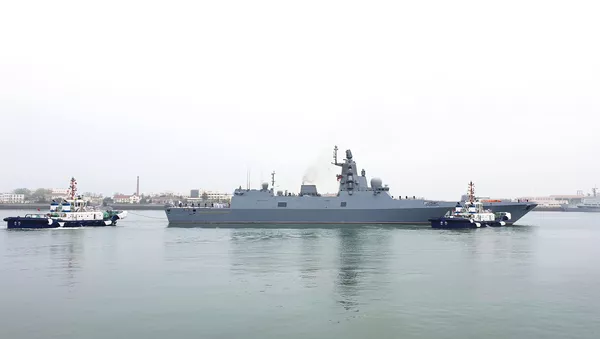 俄羅斯海軍在青島 - 俄羅斯衛星通訊社