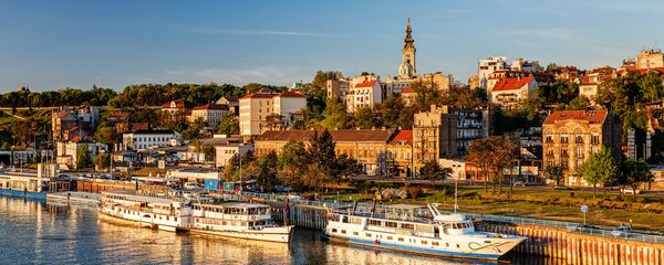 贝尔格莱德，塞尔维亚 - 俄罗斯卫星通讯社