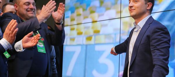 乌克兰中选委：计票完成99%后泽连斯基得票率达73.21% - 俄罗斯卫星通讯社