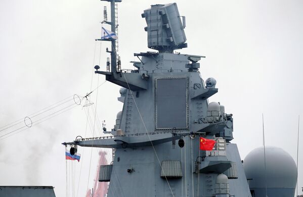 俄海军舰艇抵达中国 - 俄罗斯卫星通讯社