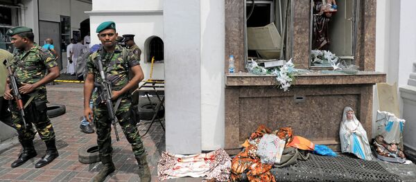 斯里蘭卡首都一座教堂附近發生爆炸 - 俄羅斯衛星通訊社