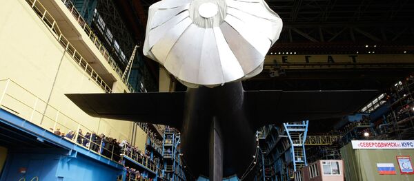 首艘能携载“波塞冬”无人潜航器的核潜艇下水 - 俄罗斯卫星通讯社