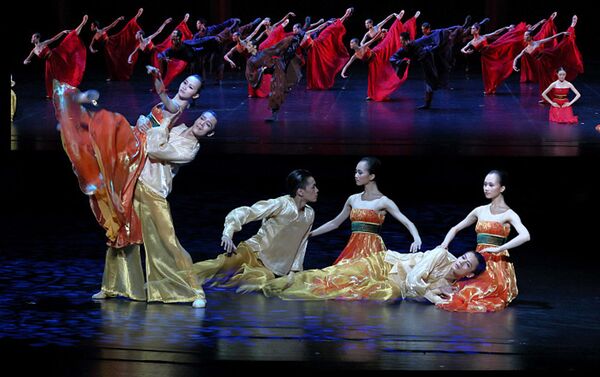 上海芭蕾舞剧《永恒的回声》 - 俄罗斯卫星通讯社