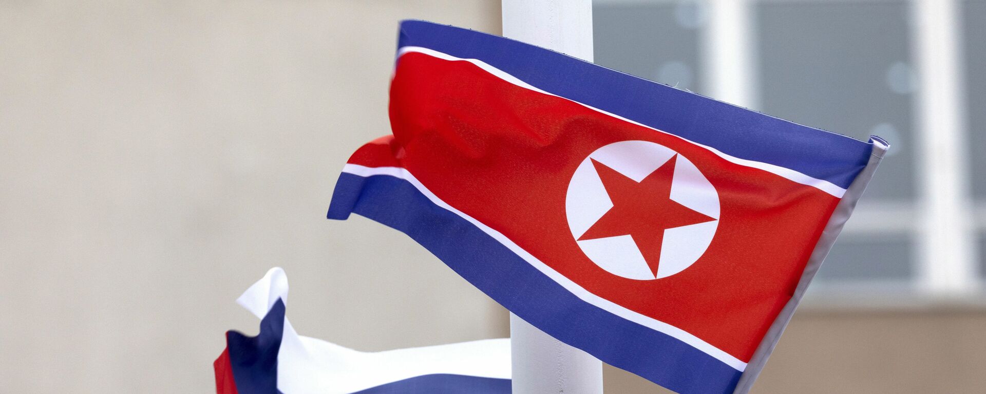 朝鮮國旗和俄羅斯國旗 - 俄羅斯衛星通訊社, 1920, 08.11.2022