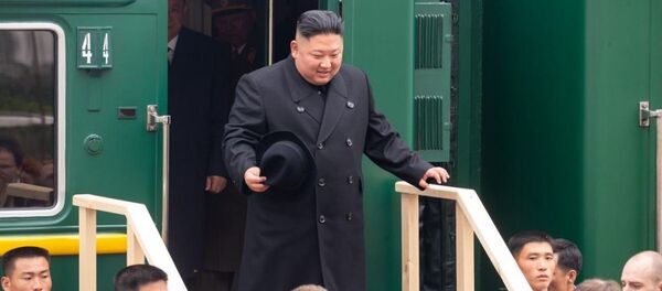 金正恩抵达俄罗斯 （视频） - 俄罗斯卫星通讯社