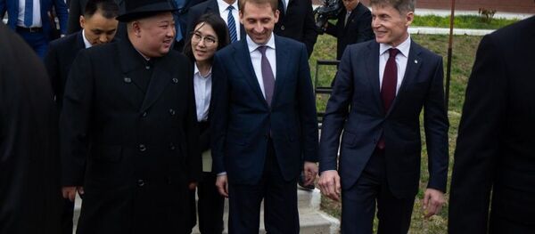 金正恩表示早就梦想前来俄罗斯 - 俄罗斯卫星通讯社