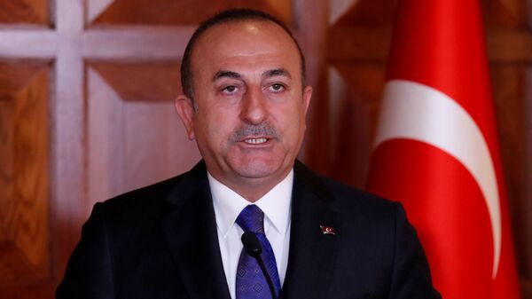 Министр иностранных дел Турции Мевлют Чавушоглу - 俄羅斯衛星通訊社