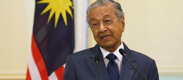 马来西亚总理马哈蒂尔 - 俄罗斯卫星通讯社