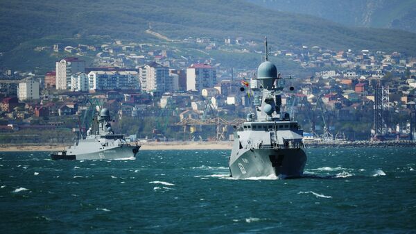 俄羅斯達吉斯坦共和國在海軍日之際舉辦軍事體育節 30多艘艦艇參加 - 俄羅斯衛星通訊社