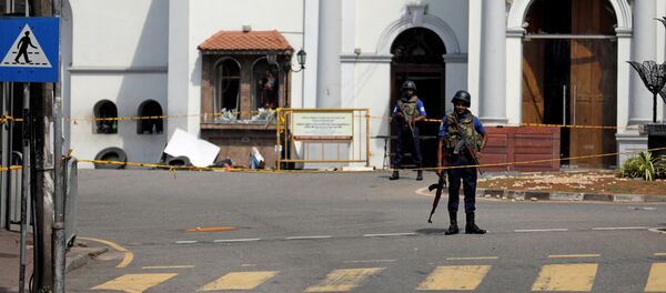 Военизированная полиция в Шри-Ланке Военизированная полиция в Шри-Ланке - 俄罗斯卫星通讯社