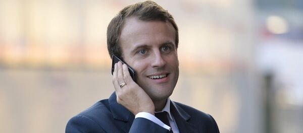 法国总统马克龙 - 俄罗斯卫星通讯社