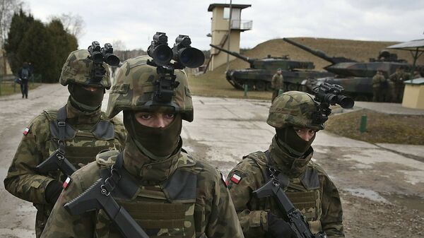 波兰军队参加北约演习 - 俄罗斯卫星通讯社