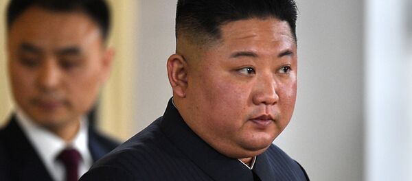 Лидер КНДР Ким Чен Ын в кампусе ДВФУ на острове Русский - 俄罗斯卫星通讯社