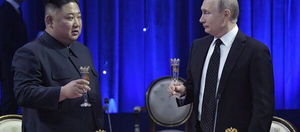 专家认为金正恩在普京提及其父亲时被感动 专家认为金正恩在普京提及其父亲时被感动 - 俄罗斯卫星通讯社