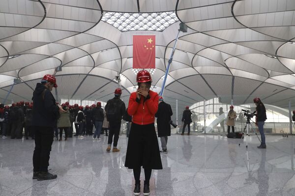 在建的北京大興國際機場 - 俄羅斯衛星通訊社