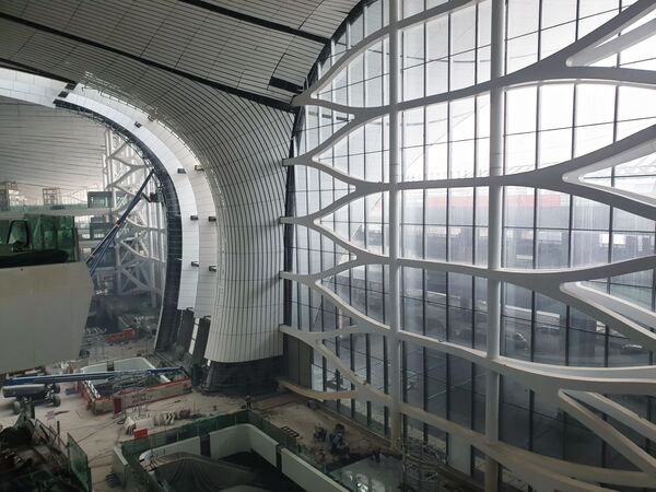 在建的北京大兴国际机场 - 俄罗斯卫星通讯社