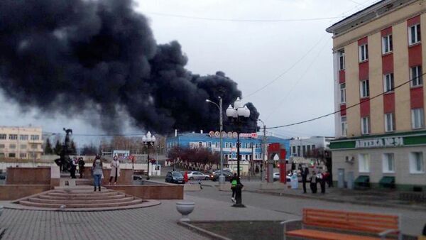 俄緊急情況部：克拉斯諾亞爾斯克國防機械工廠著火房頂發生坍塌 - 俄羅斯衛星通訊社