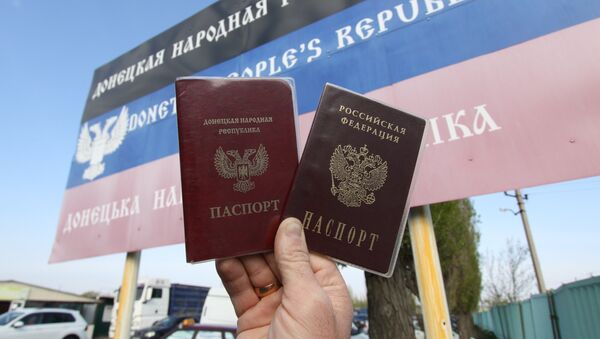 已知有多少名頓巴斯公民想獲得俄羅斯護照 - 俄羅斯衛星通訊社