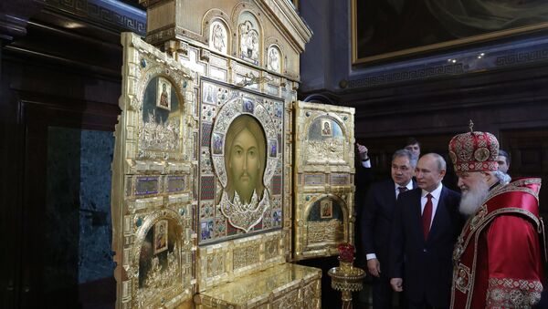 普京祝賀東正教徒復活節快樂 - 俄羅斯衛星通訊社