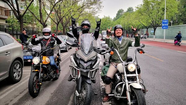 “友谊之路”俄中摩托车骑行活动在北京启幕 - 俄罗斯卫星通讯社