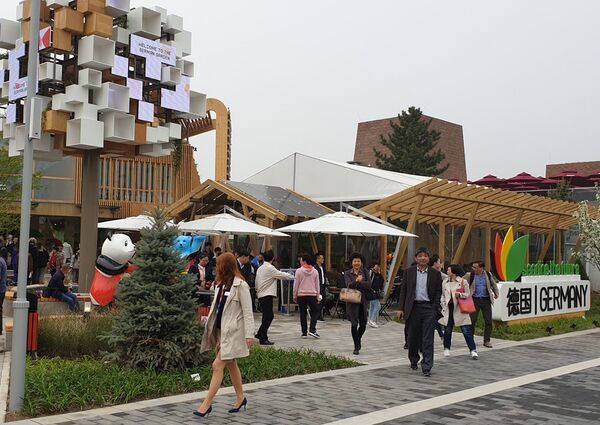 世界园艺博览成为北京春天出游的第一热点 - 俄罗斯卫星通讯社