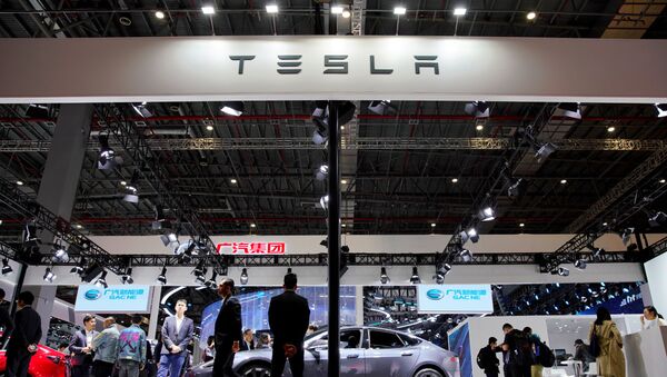 Выставка Tesla в Китае - 俄罗斯卫星通讯社