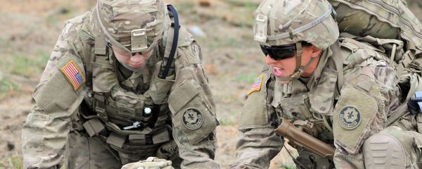 Американские военные на учениях  Saber Strike  в Польше. - 俄罗斯卫星通讯社