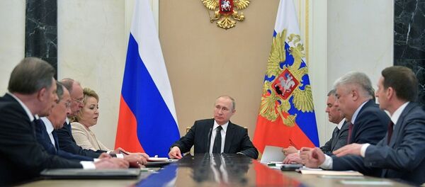 普京与俄安全会议成员讨论北京会谈的成果 - 俄罗斯卫星通讯社