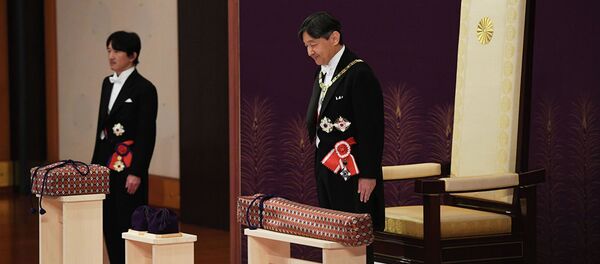日本新皇首次向臣民致辭 日本新皇首次向臣民致辭 - 俄羅斯衛星通訊社