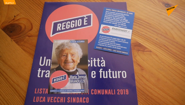 意大利94岁老奶奶竞选市议会议员 - 俄罗斯卫星通讯社
