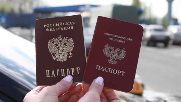 頓巴斯一家人向普京請求後獲得俄羅斯國籍 - 俄羅斯衛星通訊社