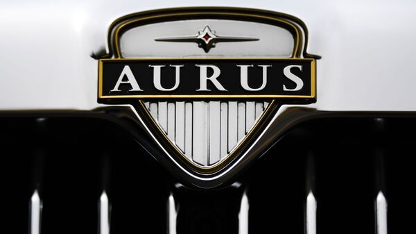 Автомобиль Aurus Senat кабриолет - 俄羅斯衛星通訊社