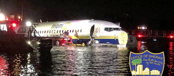 PLANE CRASH FLORIDA RIVER - 俄羅斯衛星通訊社