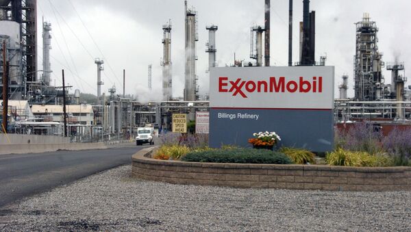 Завод компании Exxon Mobil - 俄罗斯卫星通讯社