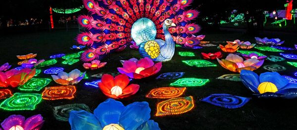 彩灯节由中国元宵佳节悬挂灯笼的传统风俗衍化而来 彩灯节由中国元宵佳节悬挂灯笼的传统风俗衍化而来 - 俄罗斯卫星通讯社