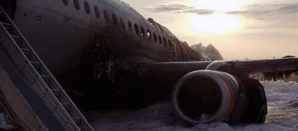 谢列梅捷沃机场紧急情况后有37人生存 - 俄罗斯卫星通讯社