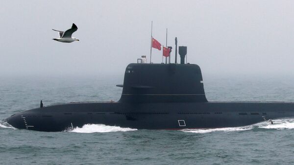  Chinese navy's submarine - 俄罗斯卫星通讯社