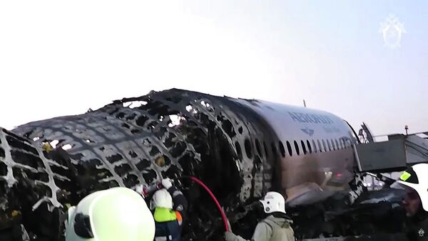 Катастрофа SSJ-100 в аэропорту Шереметьево - 俄羅斯衛星通訊社