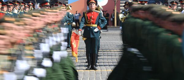 莫斯科红场已举行胜利日阅兵总彩排 - 俄罗斯卫星通讯社