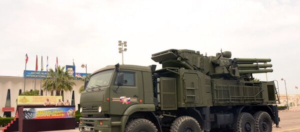 铠甲-S1在叙赫梅米姆空军基（资料图片） - 俄罗斯卫星通讯社